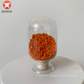 color masterbatch for carrier plastic particles